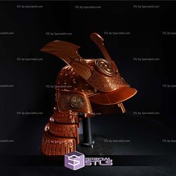 Kabuto Samurai Helmet Display Digital STL Files