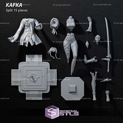 Kafka Standing Pose Digital STL Files