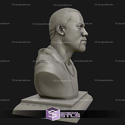 Kanye West Bust Digital STL Files