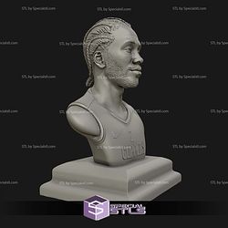 Kawhi Leonard Bust Digital STL Files