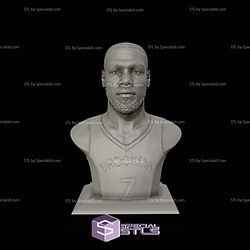 Kevin Durant Brooklyn Jersey Bust Digital STL Files