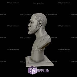 Kevin Durant Brooklyn Jersey Bust Digital STL Files