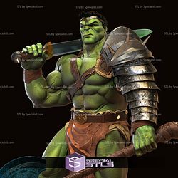 King Hulk Sword and Axe Digital STL Files