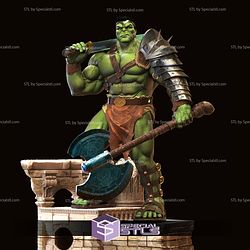 King Hulk Sword and Axe Digital STL Files