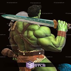 King Hulk Sword and Axe Digital STL Files