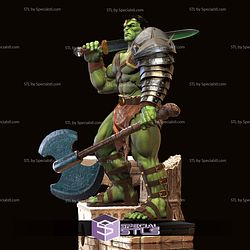 King Hulk Sword and Axe Digital STL Files