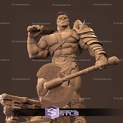 King Hulk Sword and Axe Digital STL Files