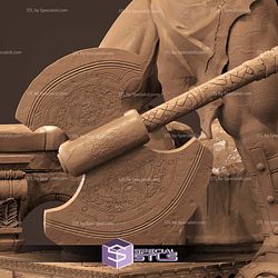 King Hulk Sword and Axe Digital STL Files