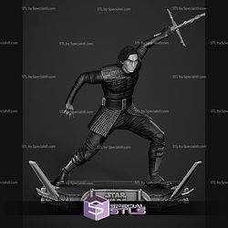 Kylo Ren Battle Digital STL Files