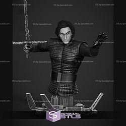 Kylo Ren Bust Digital STL Files