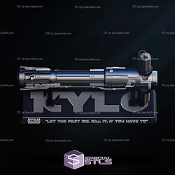 Kylo Ren Lightsaber Digital STL Files