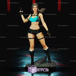 Lara Croft Blue and Gun Digital STL Files