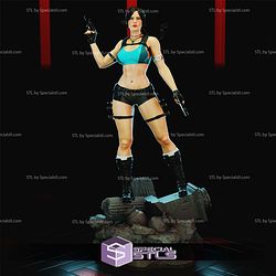 Lara Croft Blue and Gun Digital STL Files