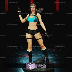 Lara Croft Blue and Gun Digital STL Files