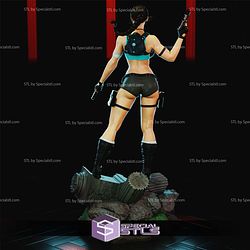 Lara Croft Blue and Gun Digital STL Files