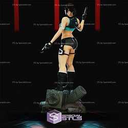 Lara Croft Blue and Gun Digital STL Files