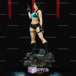 Lara Croft Blue and Gun Digital STL Files