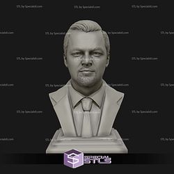 Leonardo DiCaprio Bust Digital STL Files