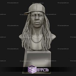 Lil Wayne Bust Digital STL Files