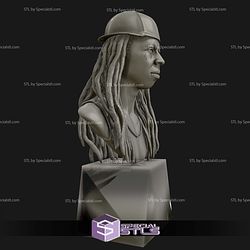 Lil Wayne Bust Digital STL Files