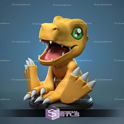 Agumon Digimon V3 Digital STL Files