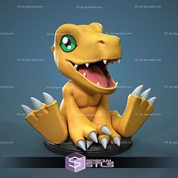 Agumon Digimon V3 Digital STL Files