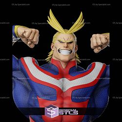 All Might Bust V2 Digital STL Files