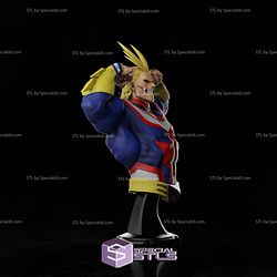 All Might Bust V2 Digital STL Files