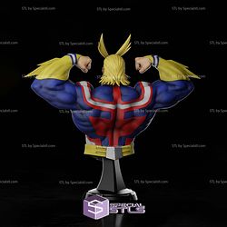 All Might Bust V2 Digital STL Files