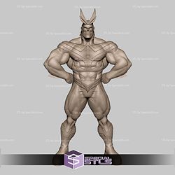 All might Signature Pose Digital STL Files