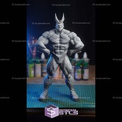 All might Signature Pose Digital STL Files