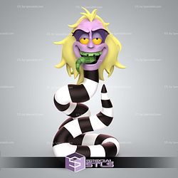 Beetlejuice Snake Digital STL Files