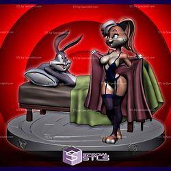 Bugs Bunny and Lola Digital STL Files