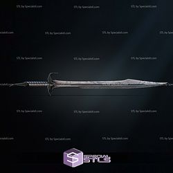 Cosplay STL Files Gamora Sword