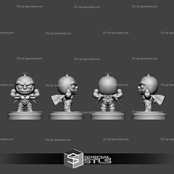 Chibi Muscle Doraemon Digital STL Files