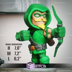 Chibi STL Collection - Green Arrow