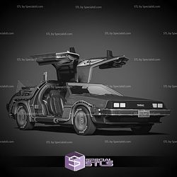 DeLorean Alone Digital STL Files