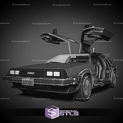 DeLorean Alone Digital STL Files