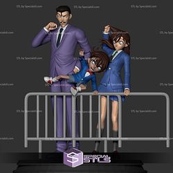 Detective Conan Diorama Digital STL Files