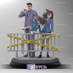 Detective Conan Diorama Digital STL Files