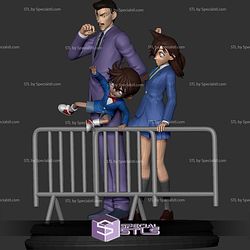 Detective Conan Diorama Digital STL Files