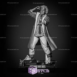 Doctor Emmett Brown from Diorama Digital STL Files