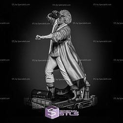 Doctor Emmett Brown from Diorama Digital STL Files