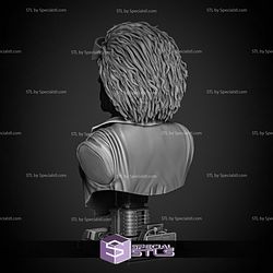 Doctor Emmett Brown Portrait Bust Digital STL Files