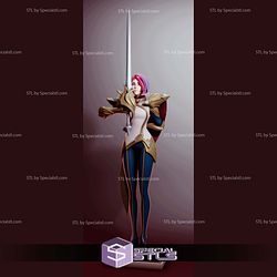 Fiora League of Legends Digital STL Files