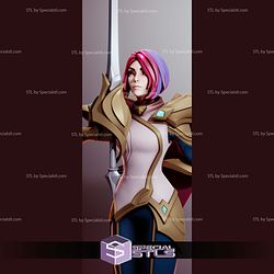 Fiora League of Legends Digital STL Files