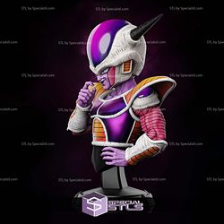 Frieza Firt Form Smile Bust Digital STL Files