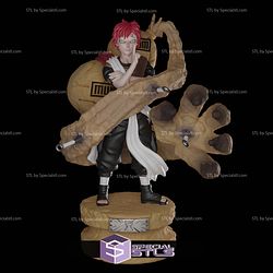 Gaara Basic Pose Digital STL Files