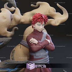 Gaara Basic Pose V2 Digital STL Files