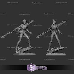 Genshin impact Childe Spear Digital STL Files